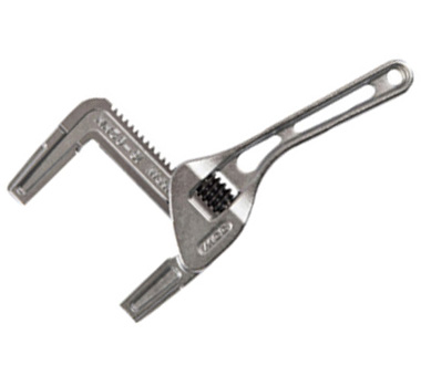 Extra Wide Jaw Wrench House Hand Tools Short Handle Adjustable Wrench Spanner QL